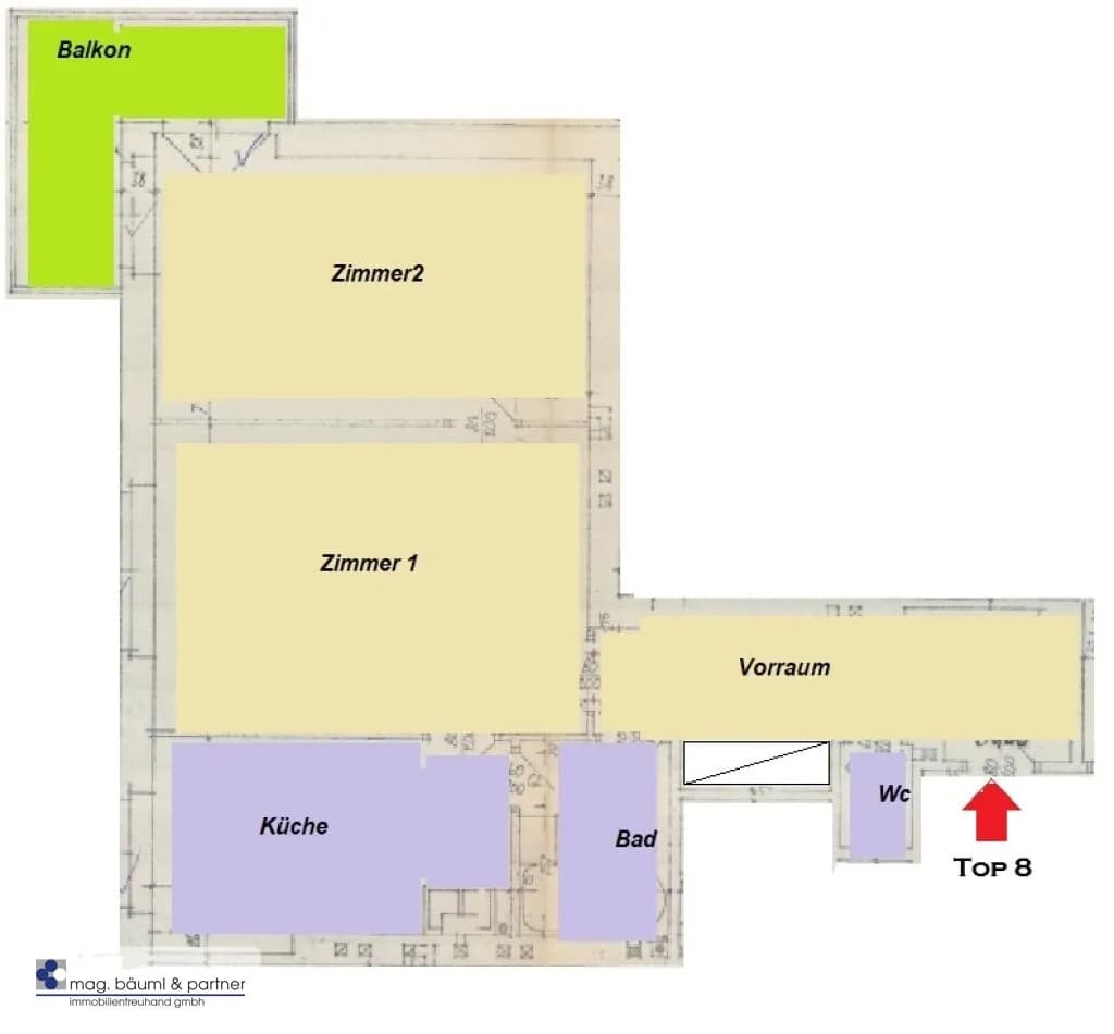 2-Zimmer-Wohnung mieten in Wien – 55,38 m², € 1.028 – Bild 12 von 12