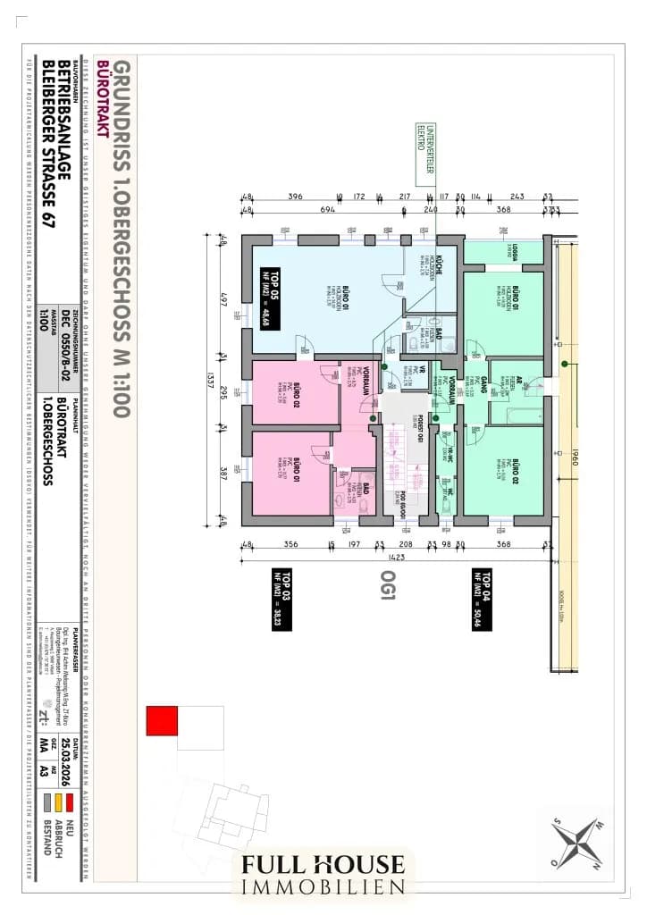 2-Zimmer-Gewerbeimmobilie kaufen in Villach – 38 m², € 55.500 – Bild 14 von 14