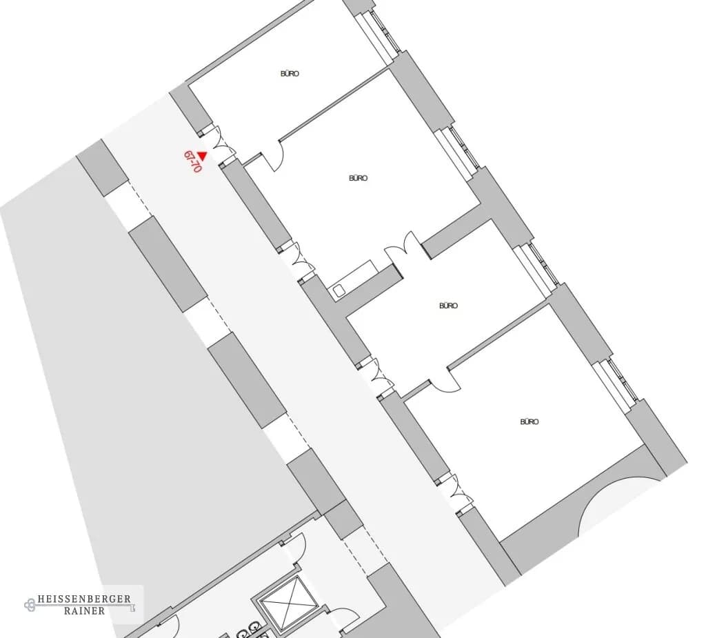 4-Zimmer-Gewerbeimmobilie mieten in Wien – 137 m², € 3.316 – Bild 11 von 11