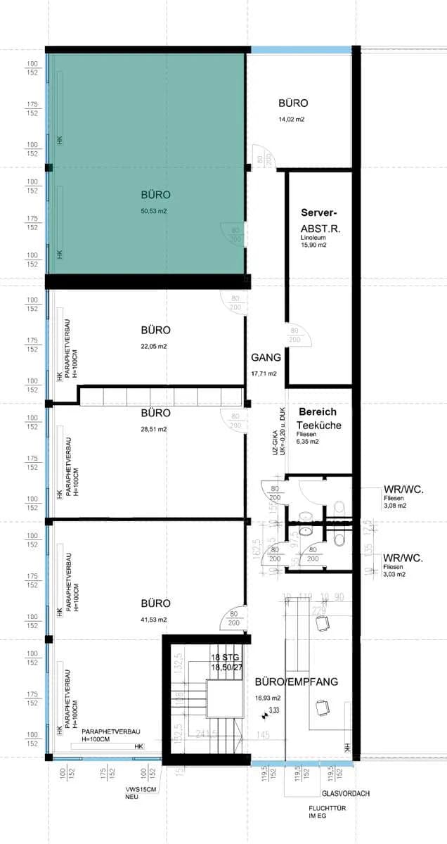 Gewerbeimmobilie mieten in Salzburg Stadt – 51 m², € 1.042 – Bild 7 von 7