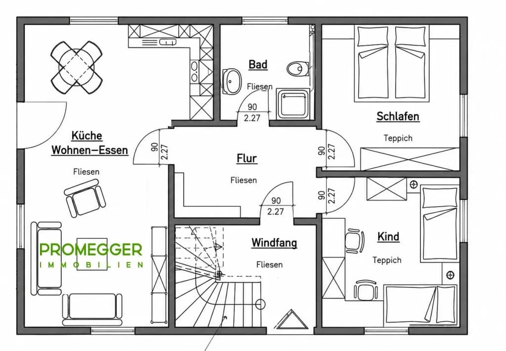 5-Zimmer-Immobilie kaufen in Liezen – 130,65 m², € 789.000 – Bild 2 von 4