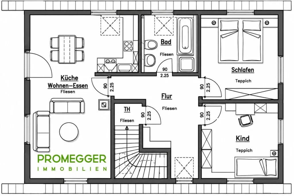 5-Zimmer-Immobilie kaufen in Liezen – 130,65 m², € 789.000 – Bild 4 von 4
