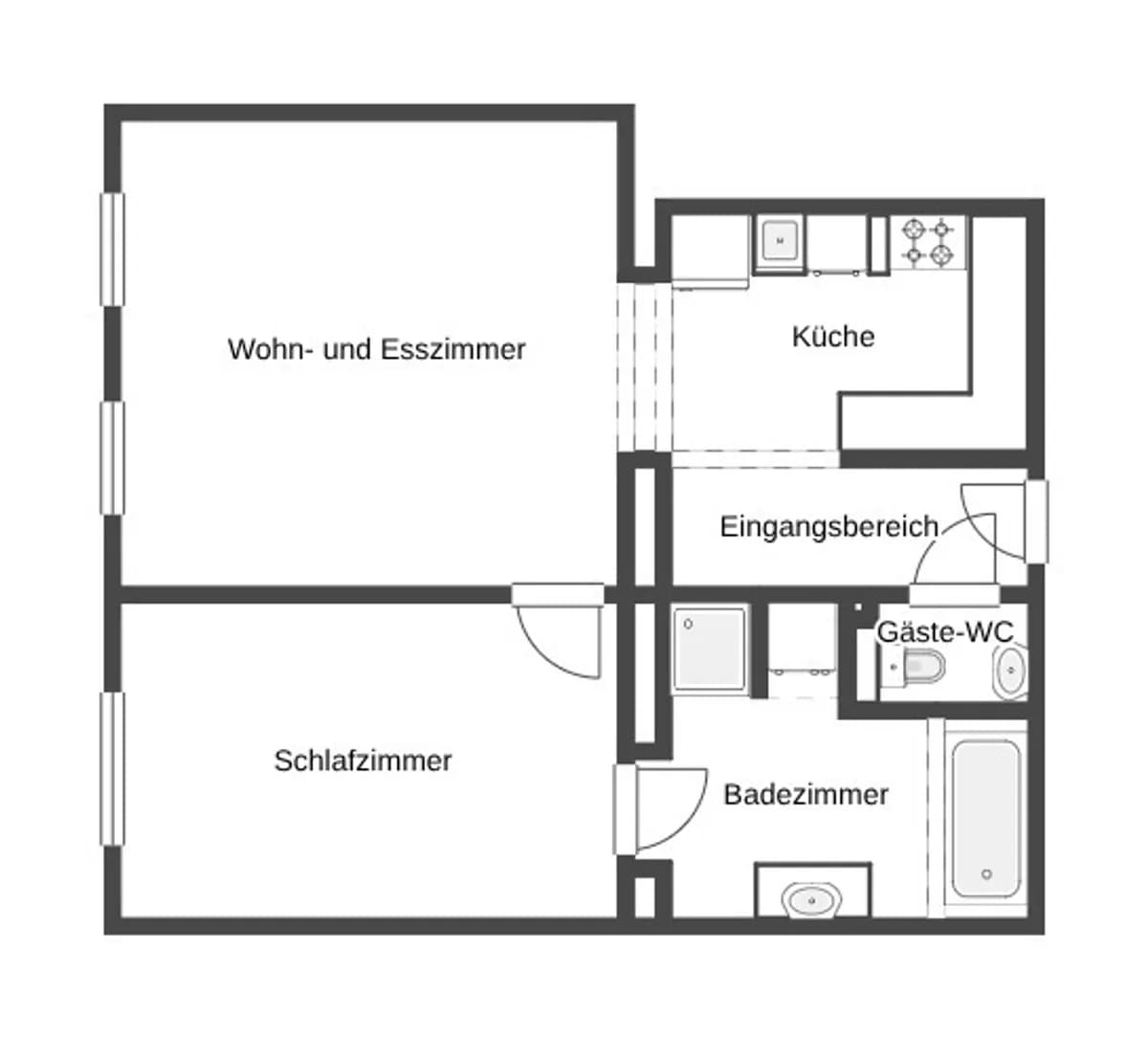 2-Zimmer-Wohnung kaufen in Wien – 59 m², € 379.000 – Bild 16 von 16