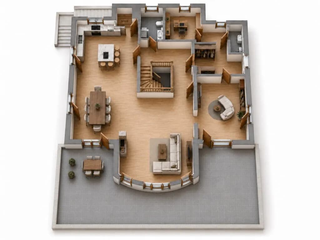 6-Zimmer-Haus kaufen in Murtal – 274 m², € 620.000 – Bild 30 von 34