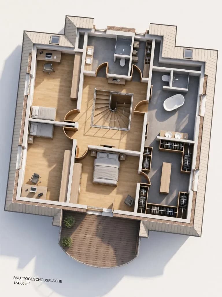 6-Zimmer-Haus kaufen in Murtal – 274 m², € 620.000 – Bild 31 von 34