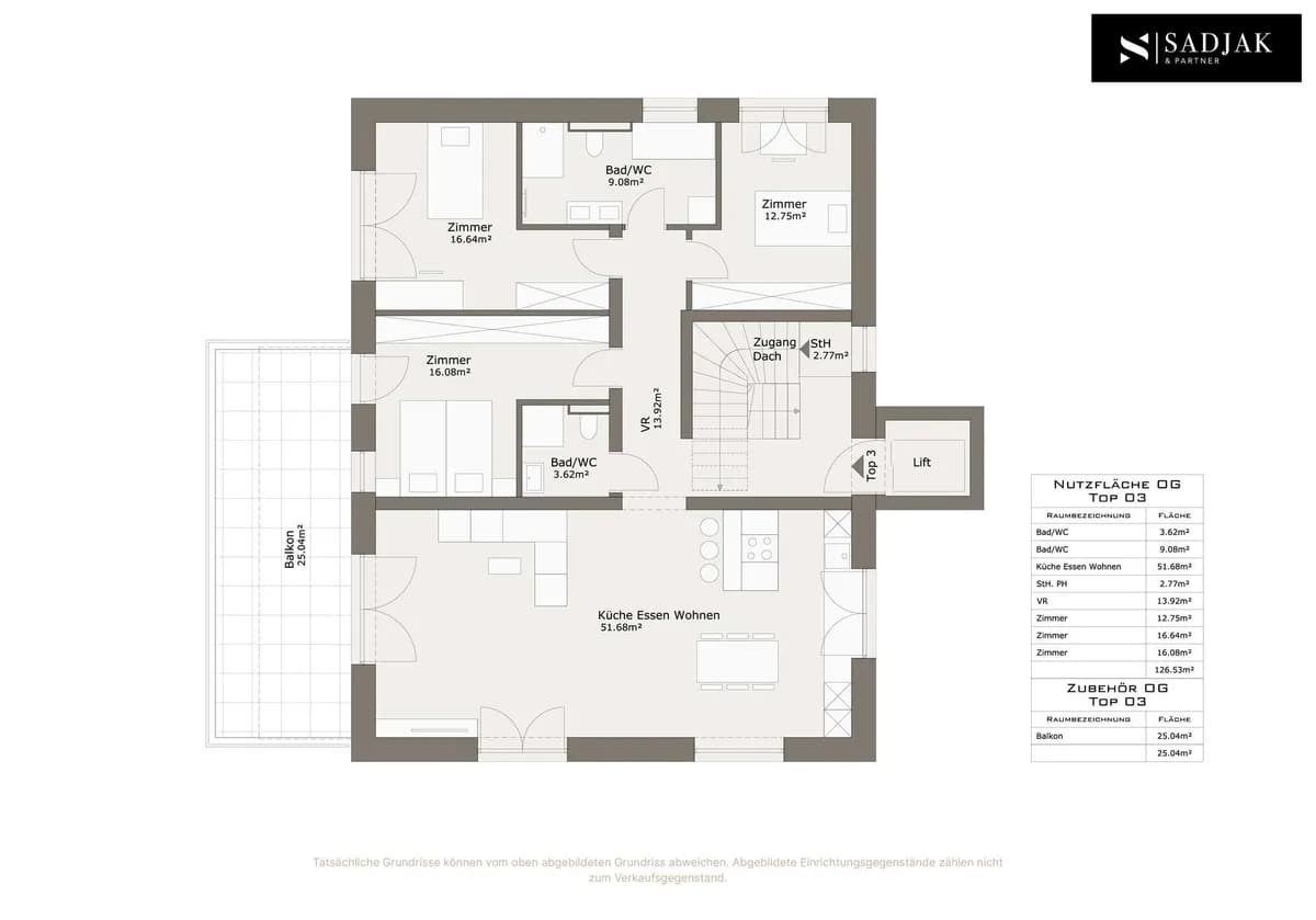 4-Zimmer-Wohnung kaufen in Graz – 126,53 m², € 998.000 – Bild 30 von 31