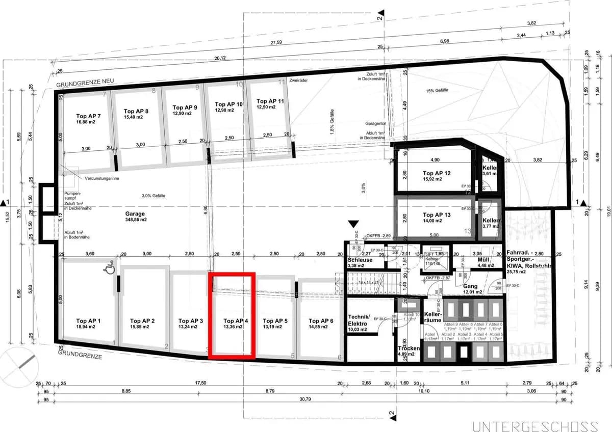 Immobilie mieten in Innsbruck – 13 m², € 125