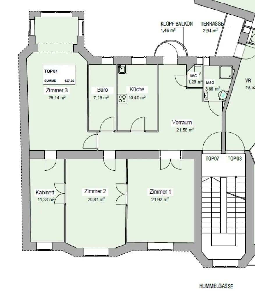 5-Zimmer-Wohnung kaufen in Wien – 127,3 m², € 649.000 – Bild 44 von 44
