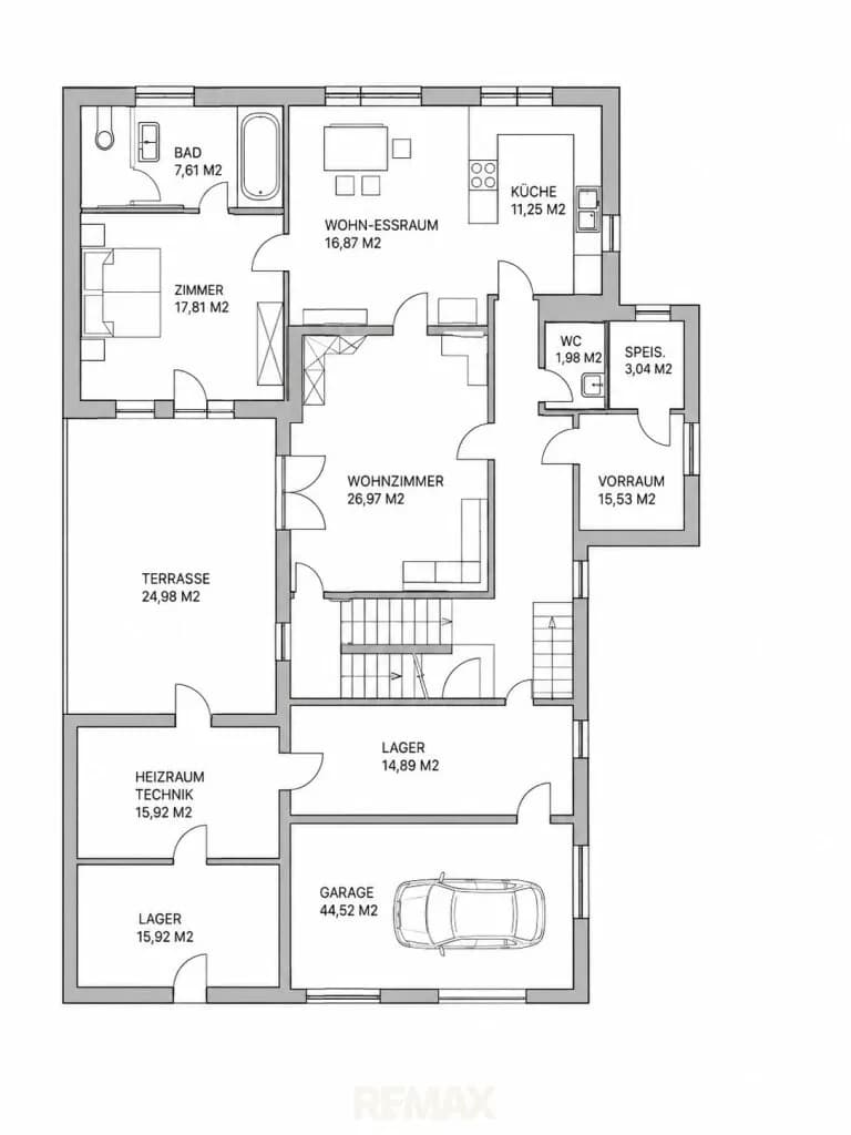 6-Zimmer-Haus kaufen in Hartberg-Fürstenfeld – 202 m², € 299.000 – Bild 19 von 28