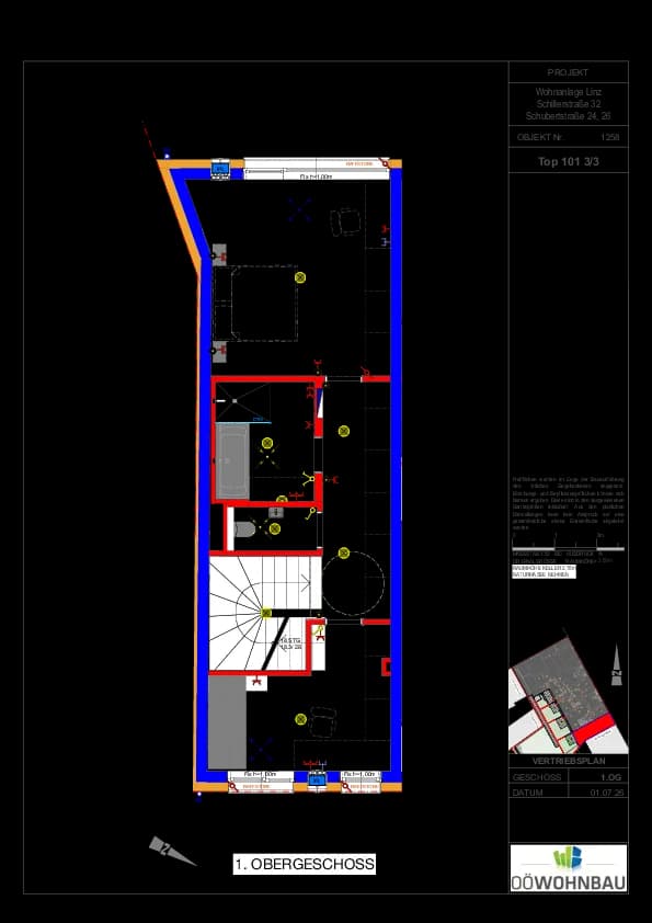 3-Zimmer-Wohnung kaufen in Linz – 101,54 m², € 709.382 – Bild 5 von 5