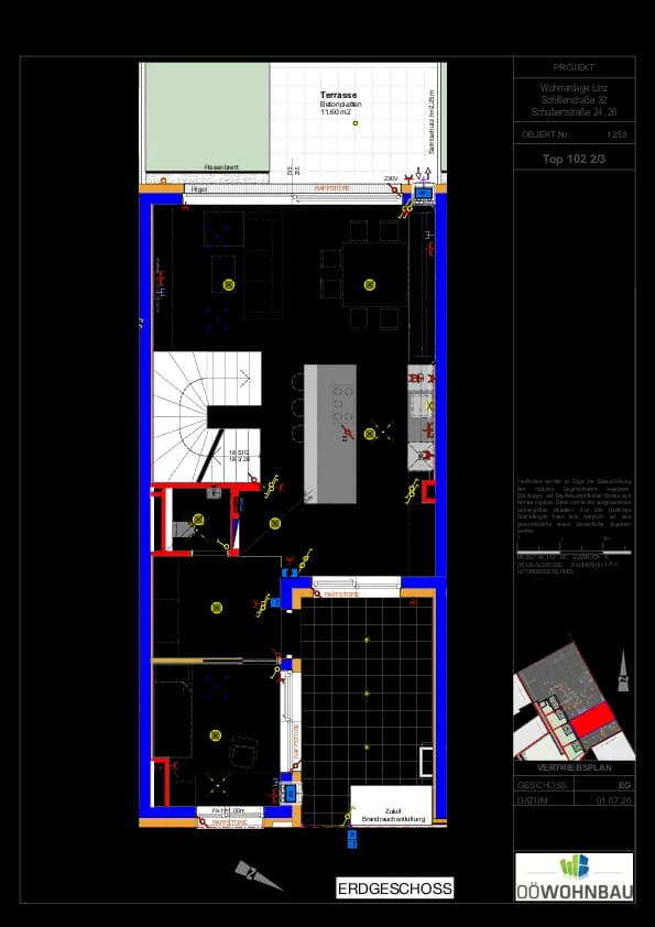 5-Zimmer-Wohnung kaufen in Linz – 127,06 m², € 853.664 – Bild 4 von 5