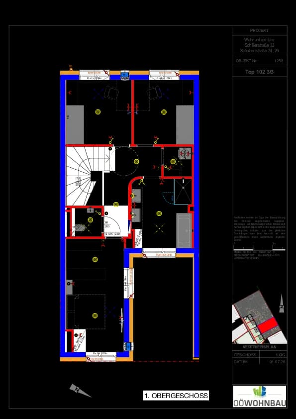5-Zimmer-Wohnung kaufen in Linz – 127,06 m², € 853.664 – Bild 5 von 5
