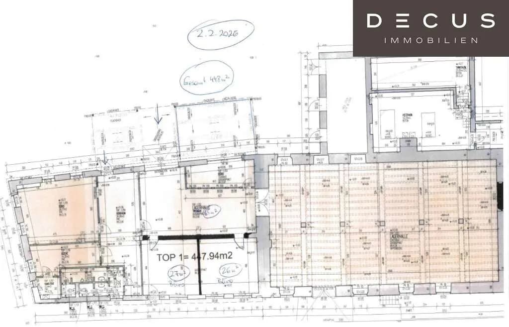 Gewerbeimmobilie mieten in Wien – 447 m², € 9 – Bild 18 von 18