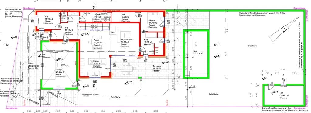 5-Zimmer-Haus kaufen in Eisenstadt - Umgebung – 218,9 m², € 869.000 – Bild 69 von 70
