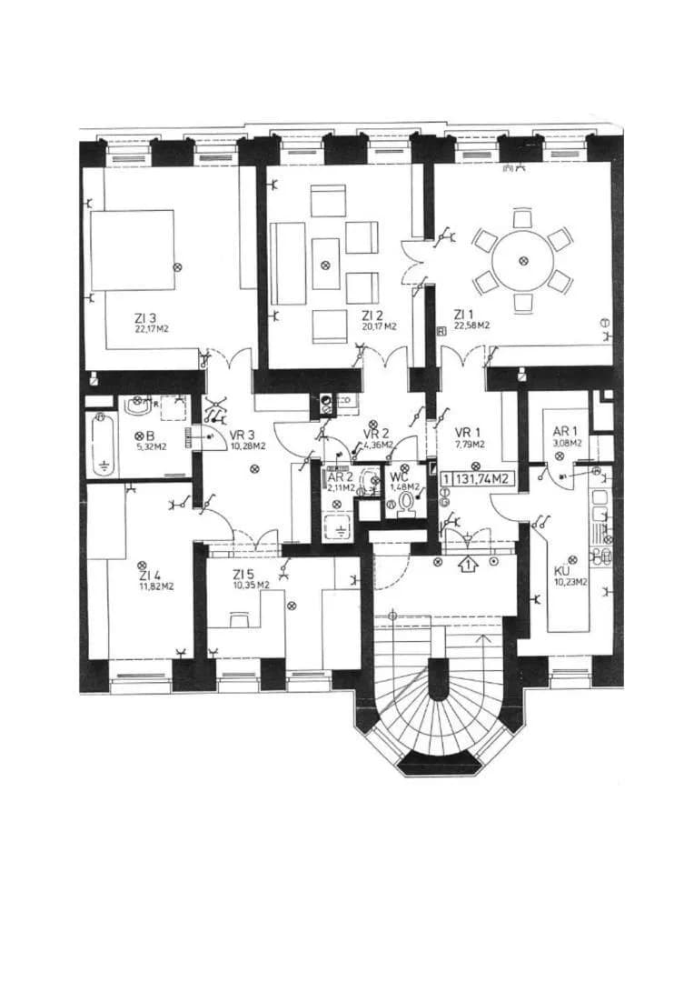 5-Zimmer-Wohnung mieten in Wien – 131,74 m², € 2.300 – Bild 34 von 34