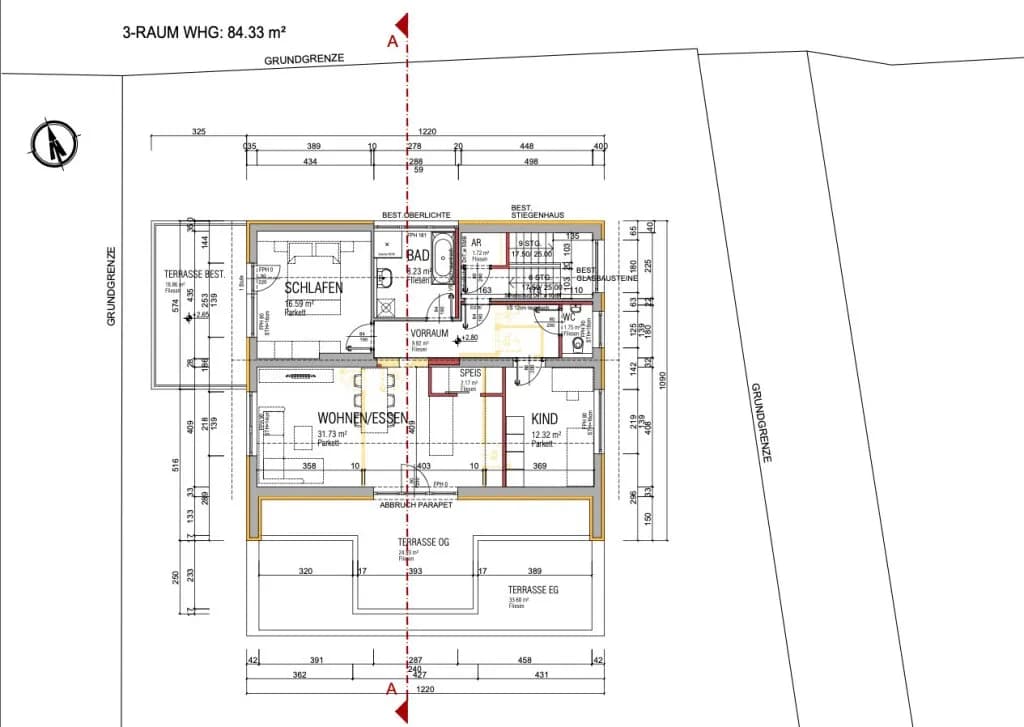 3-Zimmer-Wohnung kaufen in Grieskirchen – 82,61 m², € 348.750 – Bild 17 von 18