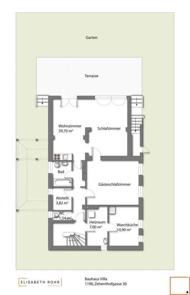 7-Zimmer-Haus mieten in Wien – 250 m², € 4.780 – Bild 25 von 29