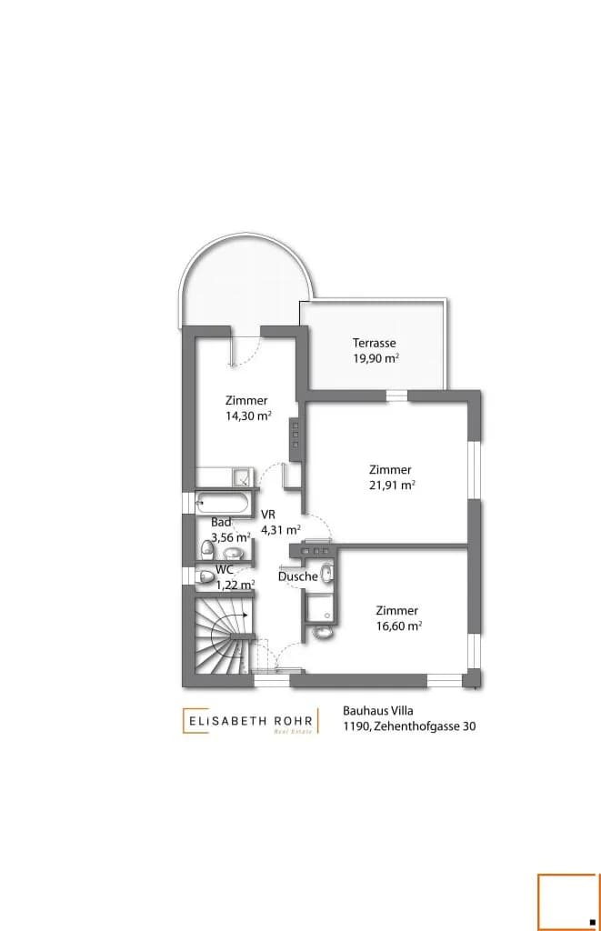 7-Zimmer-Haus mieten in Wien – 250 m², € 4.780 – Bild 27 von 29