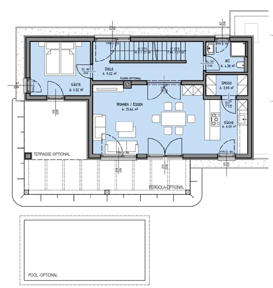 5-Zimmer-Haus kaufen in Weiz – 135,17 m², € 375.000 – Bild 22 von 23