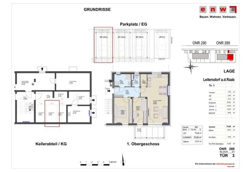 3-Zimmer-Wohnung mieten in Südoststeiermark – 75,68 m², € 949 – Bild 2 von 2
