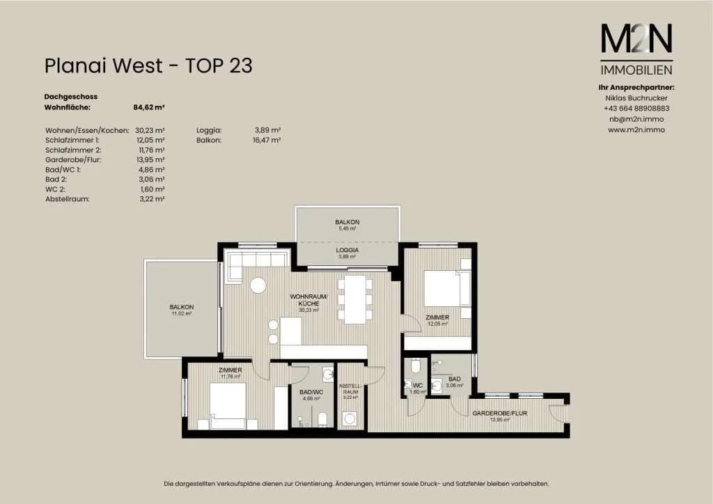 3-Zimmer-Wohnung kaufen in Liezen – 84,62 m², € 1.279.800 – Bild 5 von 5