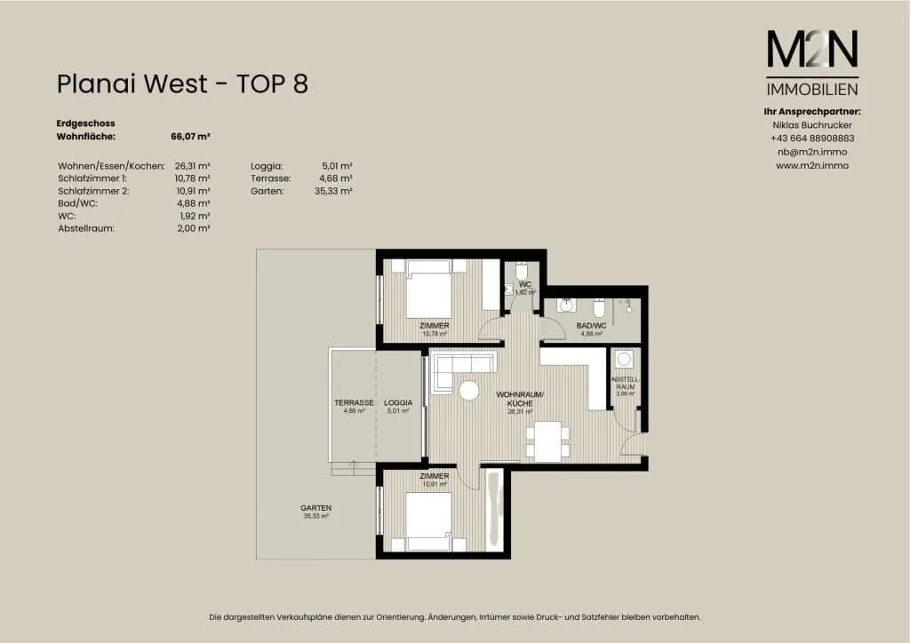 3-Zimmer-Wohnung kaufen in Liezen – 66,07 m², € 849.793 – Bild 4 von 4