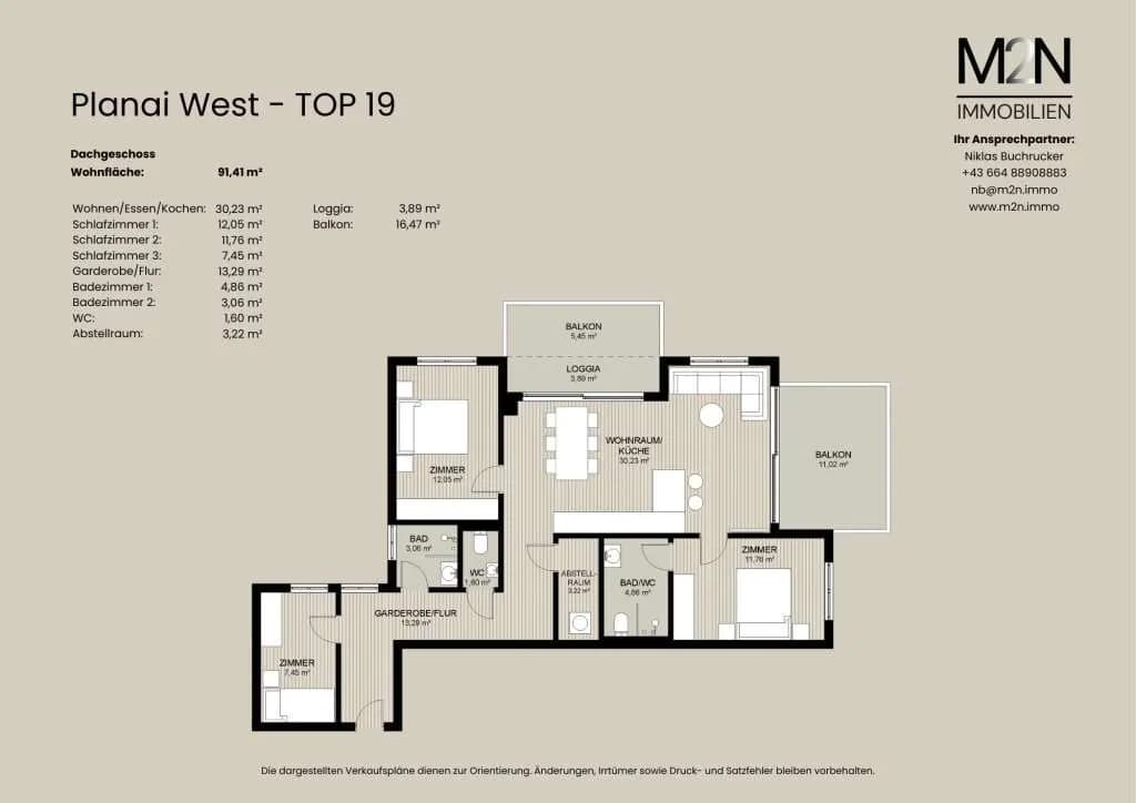 4-Zimmer-Wohnung kaufen in Liezen – 91,41 m², € 1.371.465 – Bild 5 von 5