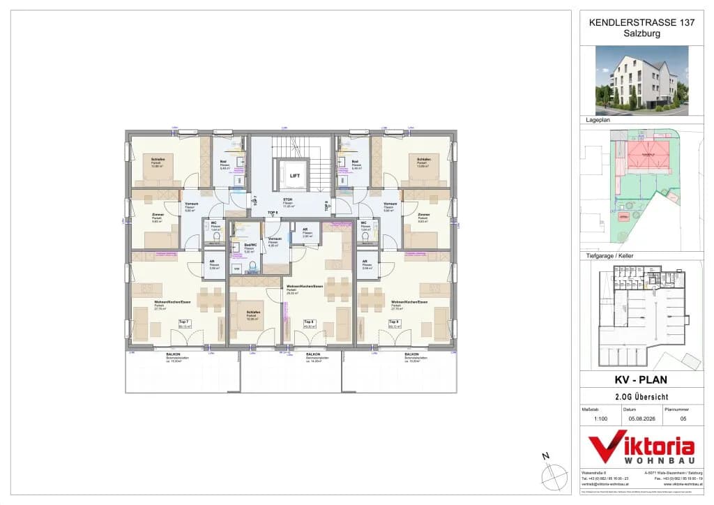 2-Zimmer-Wohnung kaufen in Salzburg Stadt – 49,3 m², € 428.000 – Bild 5 von 7