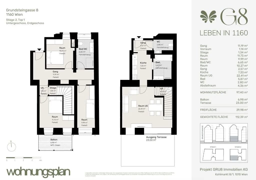 4-Zimmer-Wohnung kaufen in Wien – 97,4 m², € 739.000 – Bild 21 von 21