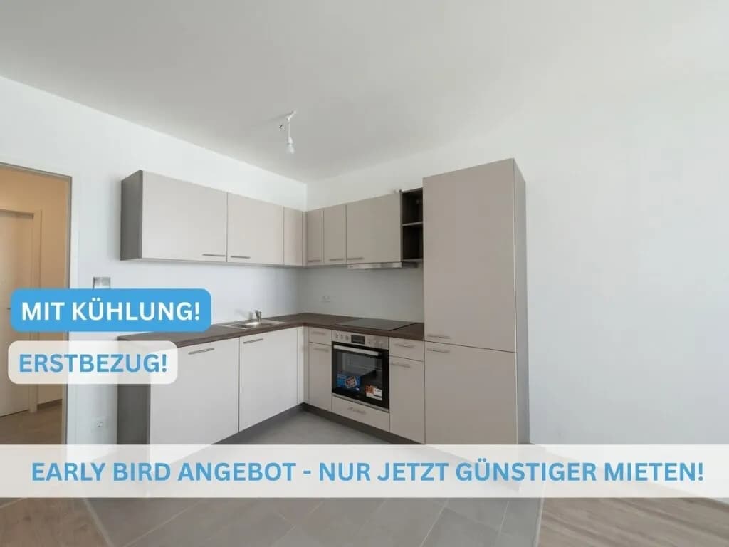 2-Zimmer-Wohnung mieten in Wien – 51 m², € 989