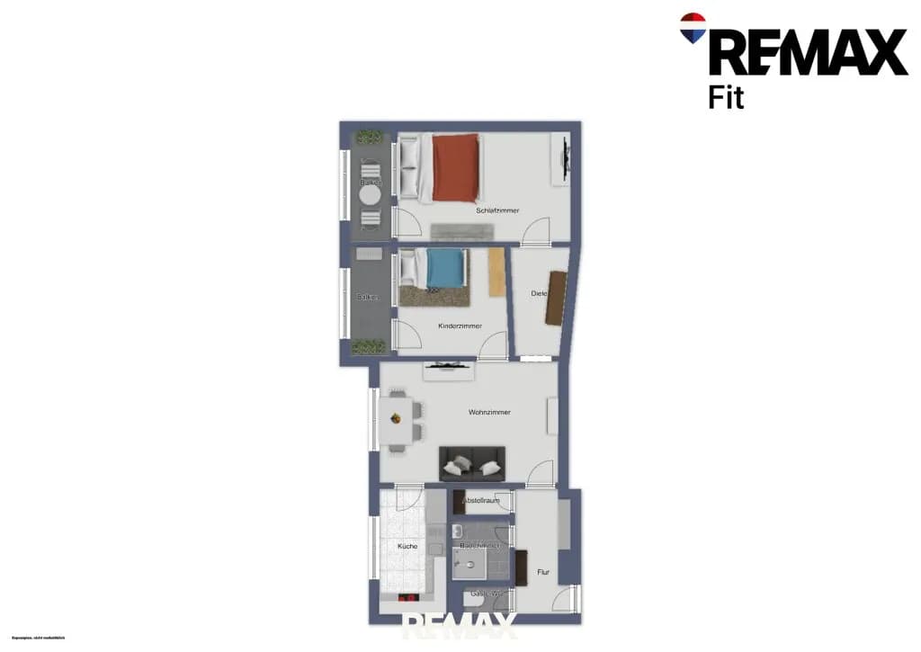 3-Zimmer-Wohnung kaufen in Grieskirchen – 77,66 m², € 180.000 – Bild 11 von 11