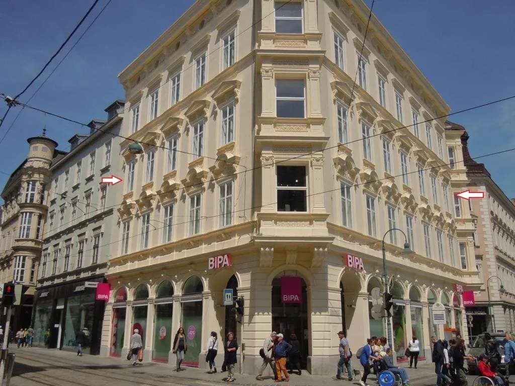 7-Zimmer-Gewerbeimmobilie mieten in Linz – 207 m², € 2.499 – Bild 2 von 12