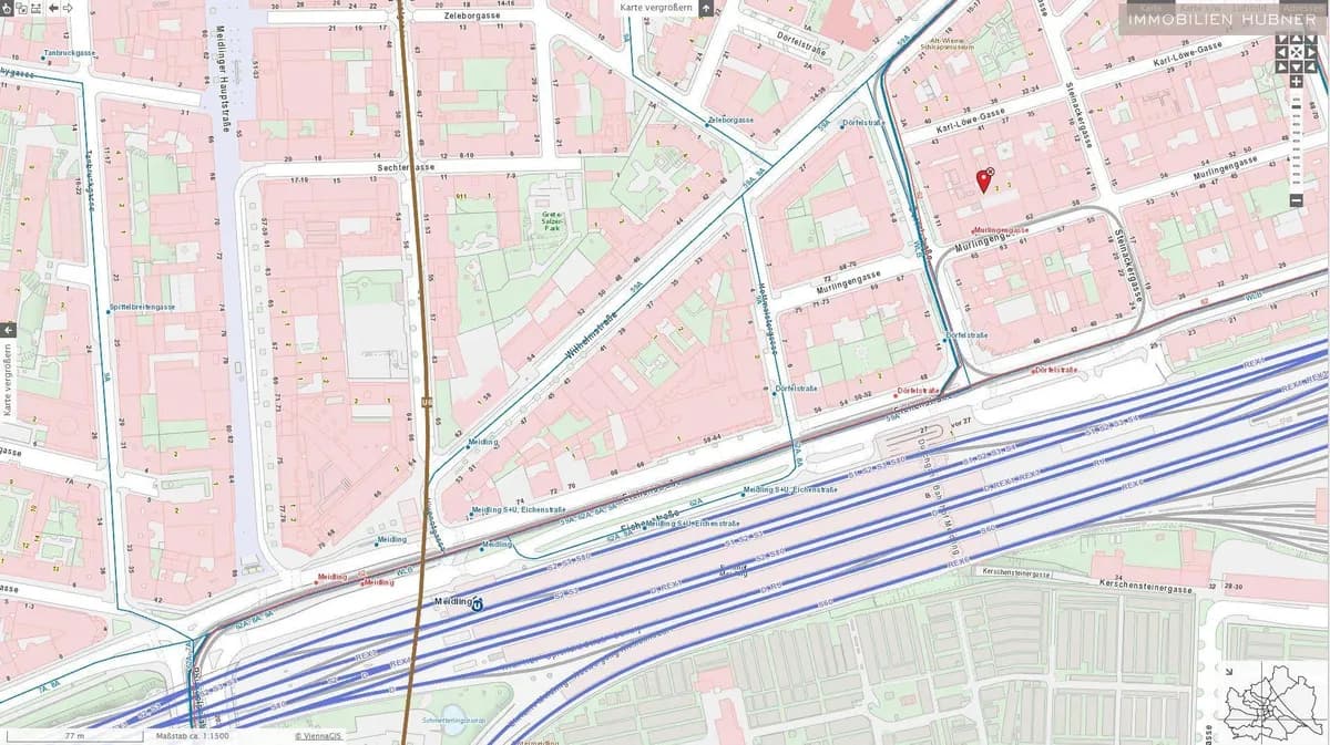 2-Zimmer-Wohnung mieten in Wien – 43 m², € 1.075 – Bild 11 von 13