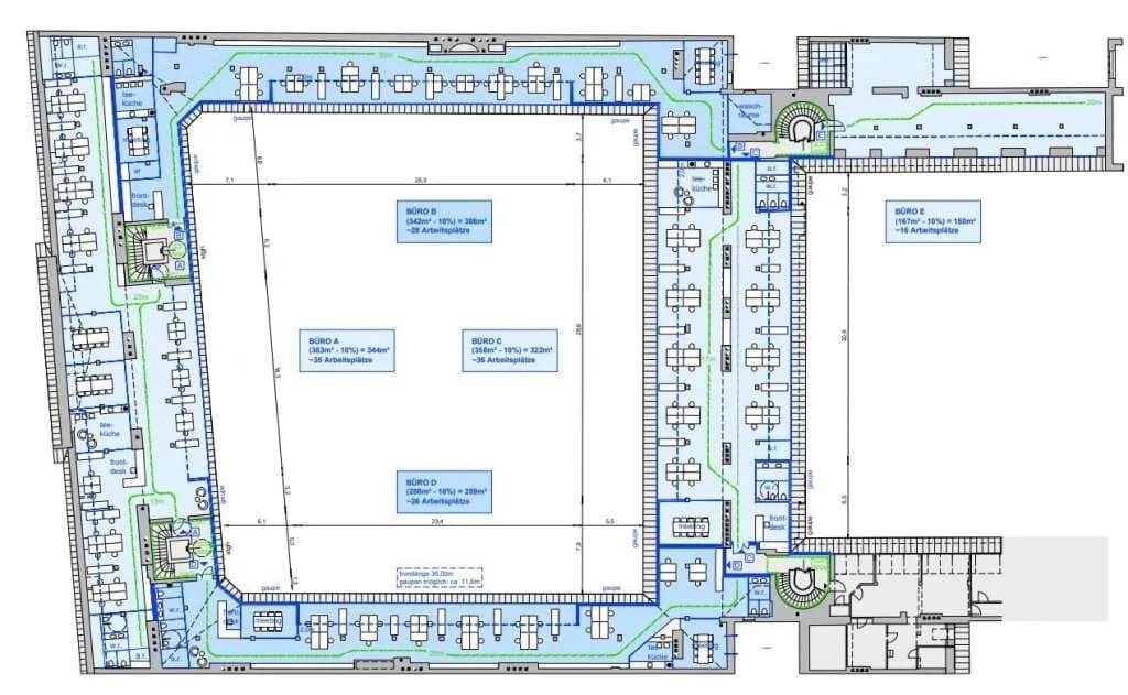 Gewerbeimmobilie mieten in Wien – 343 m², € 9.845 – Bild 6 von 7