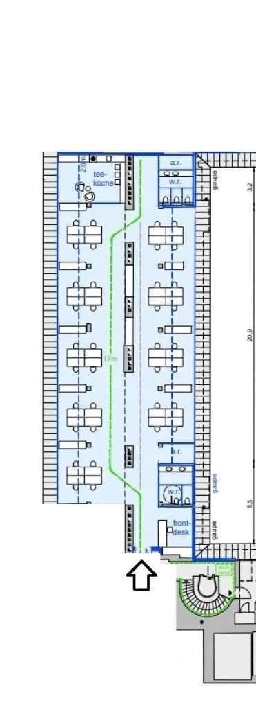Gewerbeimmobilie mieten in Wien – 343 m², € 9.845 – Bild 7 von 7