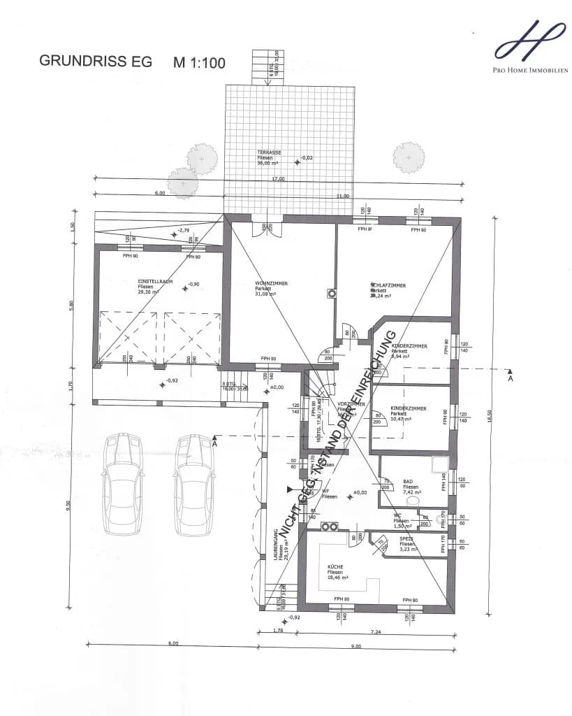 7-Zimmer-Haus kaufen in Oberpullendorf – 255,89 m², € 385.000 – Bild 37 von 39