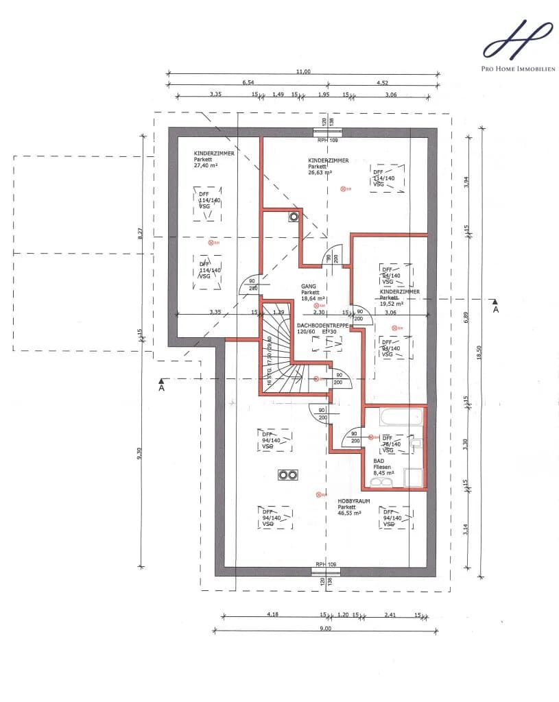 7-Zimmer-Haus kaufen in Oberpullendorf – 255,89 m², € 385.000 – Bild 38 von 39