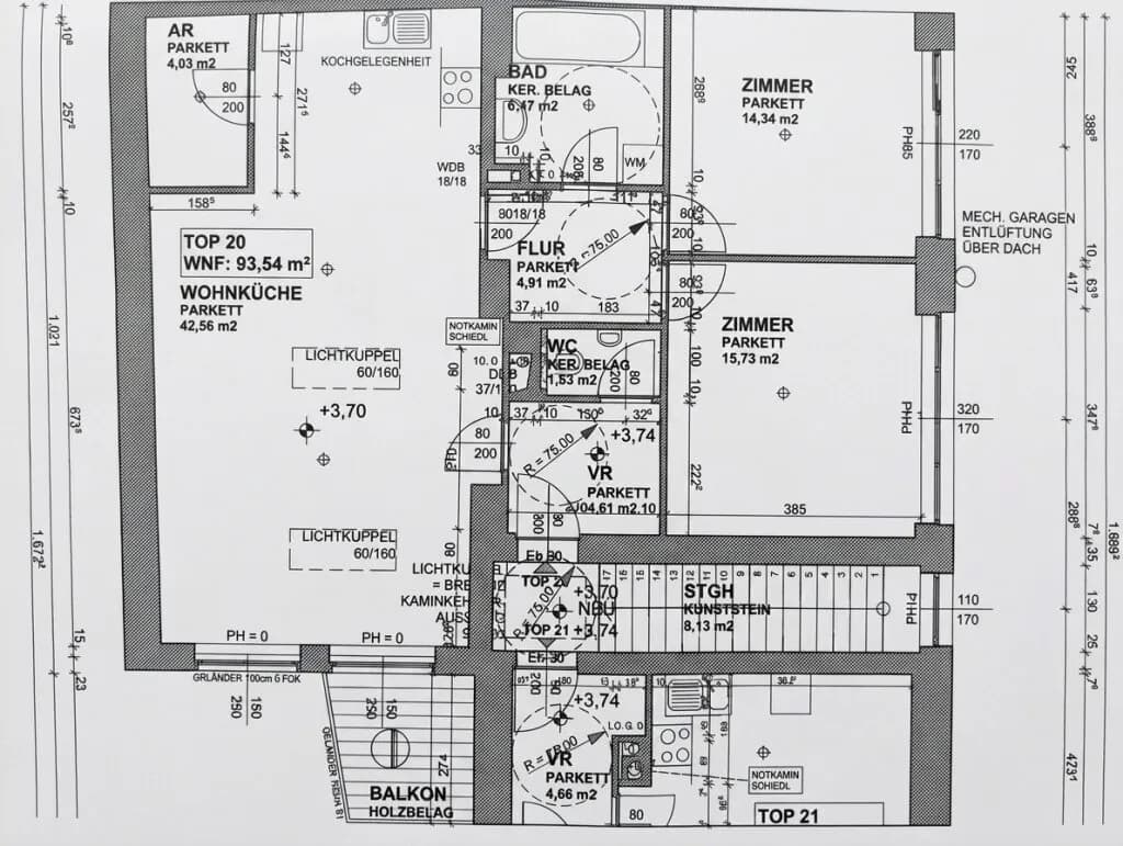 3-Zimmer-Immobilie kaufen in Wien – 93,54 m², € 649.000 – Bild 14 von 14