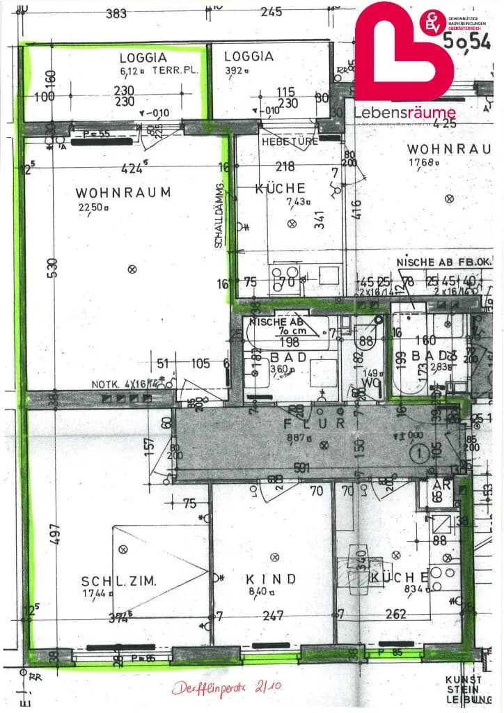 3-Zimmer-Wohnung mieten in Freistadt – 77,2 m², € 731 – Bild 17 von 17