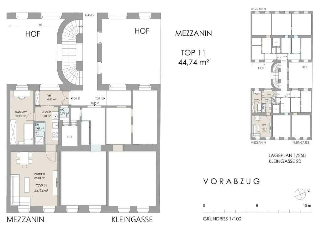 2-Zimmer-Wohnung kaufen in Wien – 44,74 m², € 264.000 – Bild 24 von 24