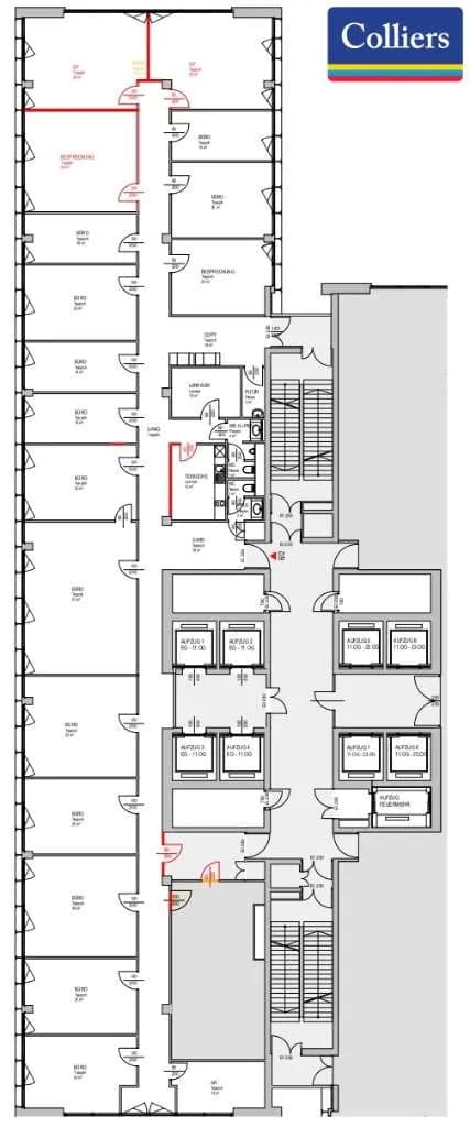17-Zimmer-Gewerbeimmobilie mieten in Wien – 634 m², € 12.648 – Bild 7 von 8