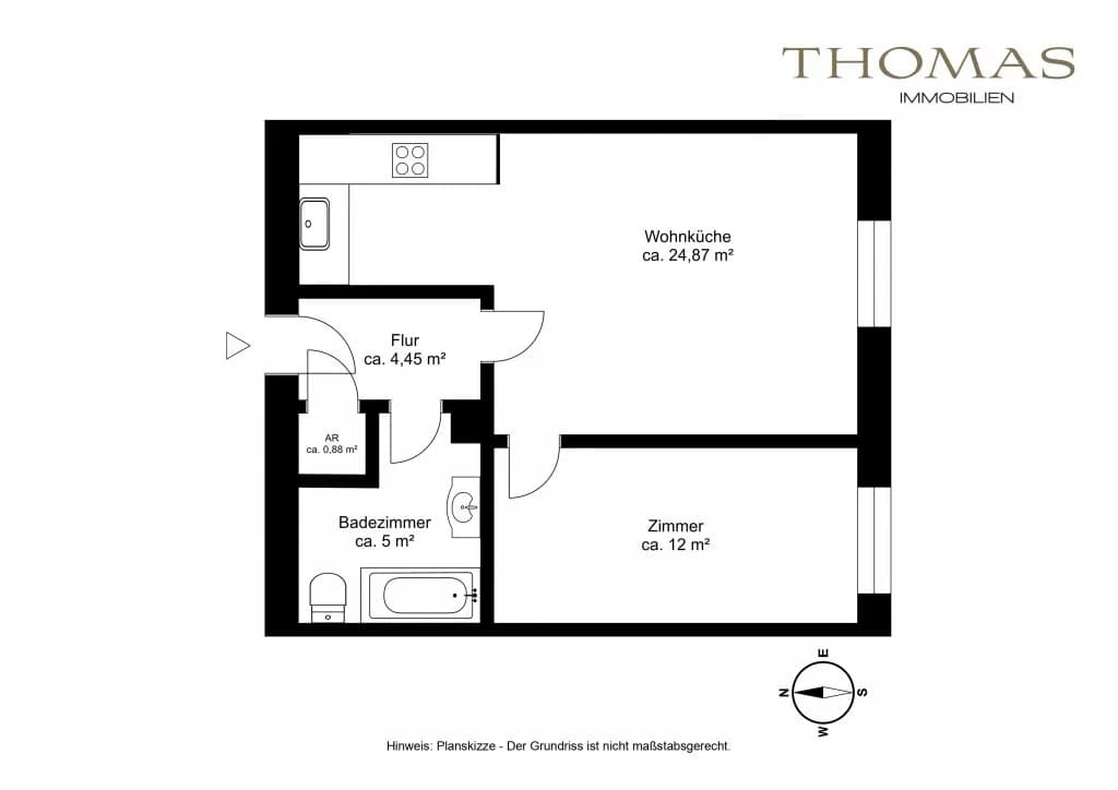 2-Zimmer-Wohnung kaufen in Wien – 47,2 m², € 280.000 – Bild 13 von 13