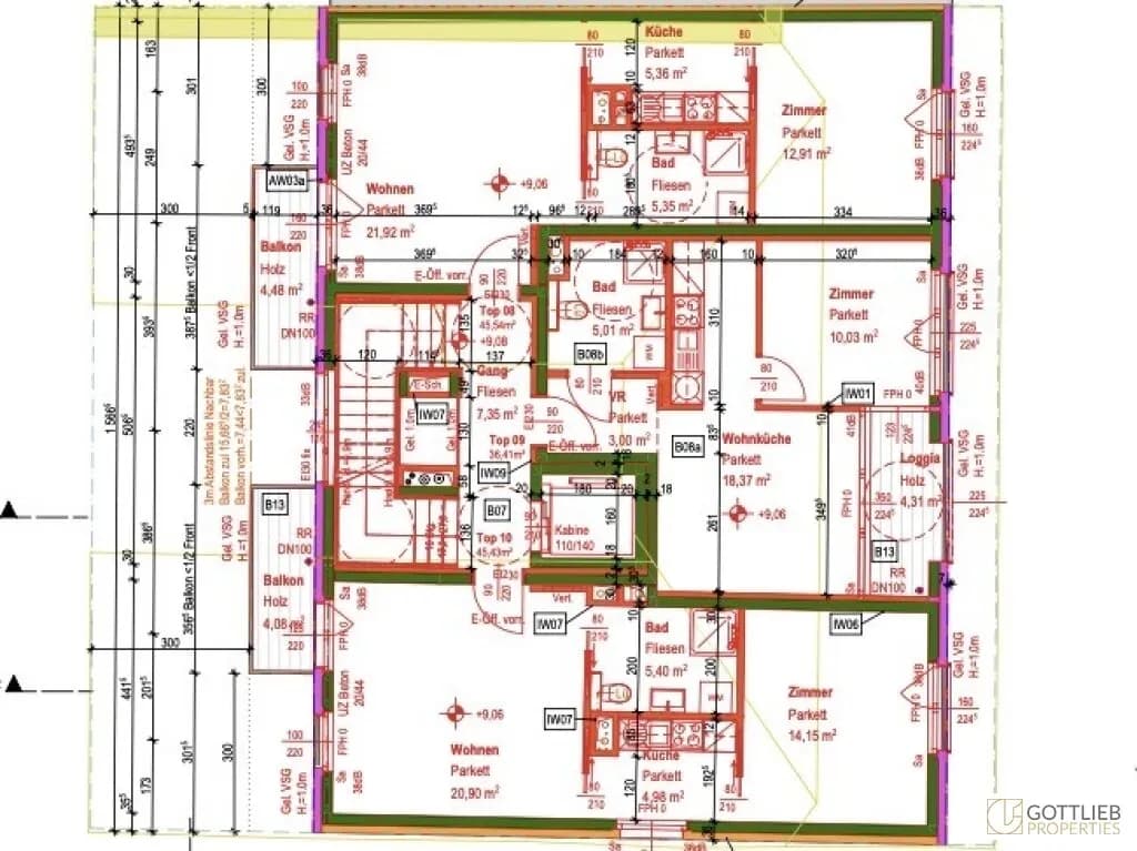 Gewerbeimmobilie kaufen in Wien – 310,72 m², € 1.096.000 – Bild 23 von 34