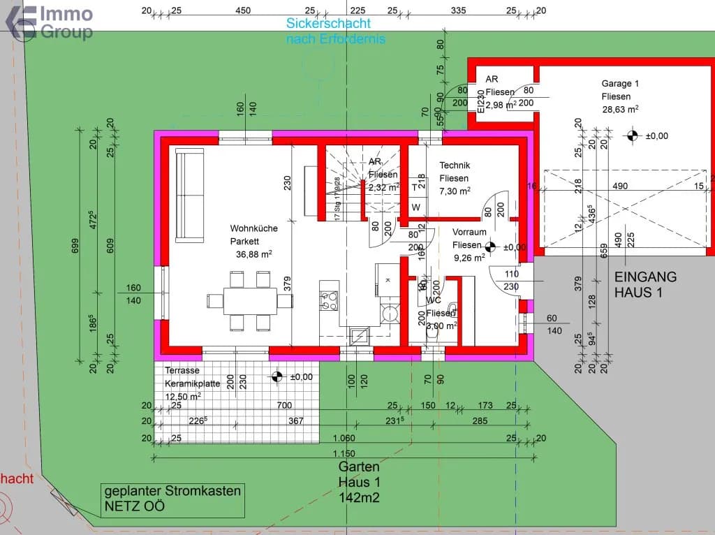 5-Zimmer-Haus kaufen in Wels-Land – 114,18 m², € 447.000 – Bild 6 von 7