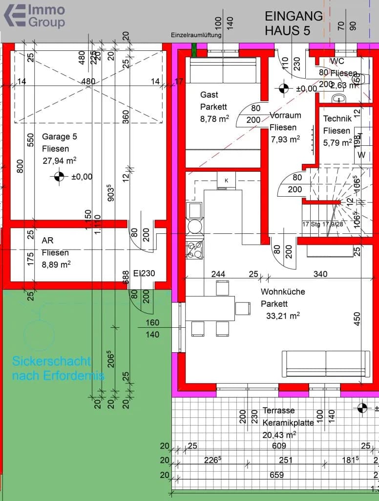 5-Zimmer-Haus kaufen in Wels-Land – 114,18 m², € 417.000 – Bild 10 von 11