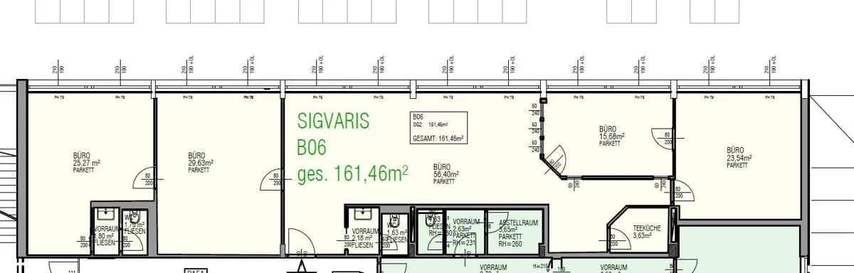 5-Zimmer-Gewerbeimmobilie mieten in Wien – 161 m², € 3.601 – Bild 13 von 16