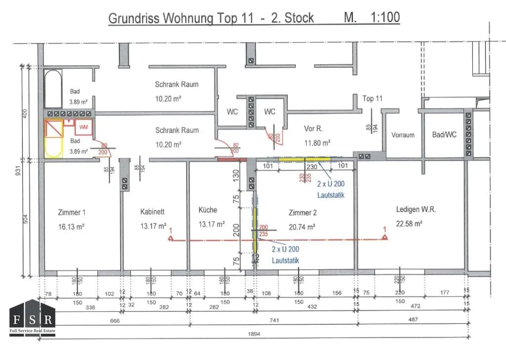 3-Zimmer-Wohnung kaufen in Wien – 90,35 m², € 585.000 – Bild 16 von 16