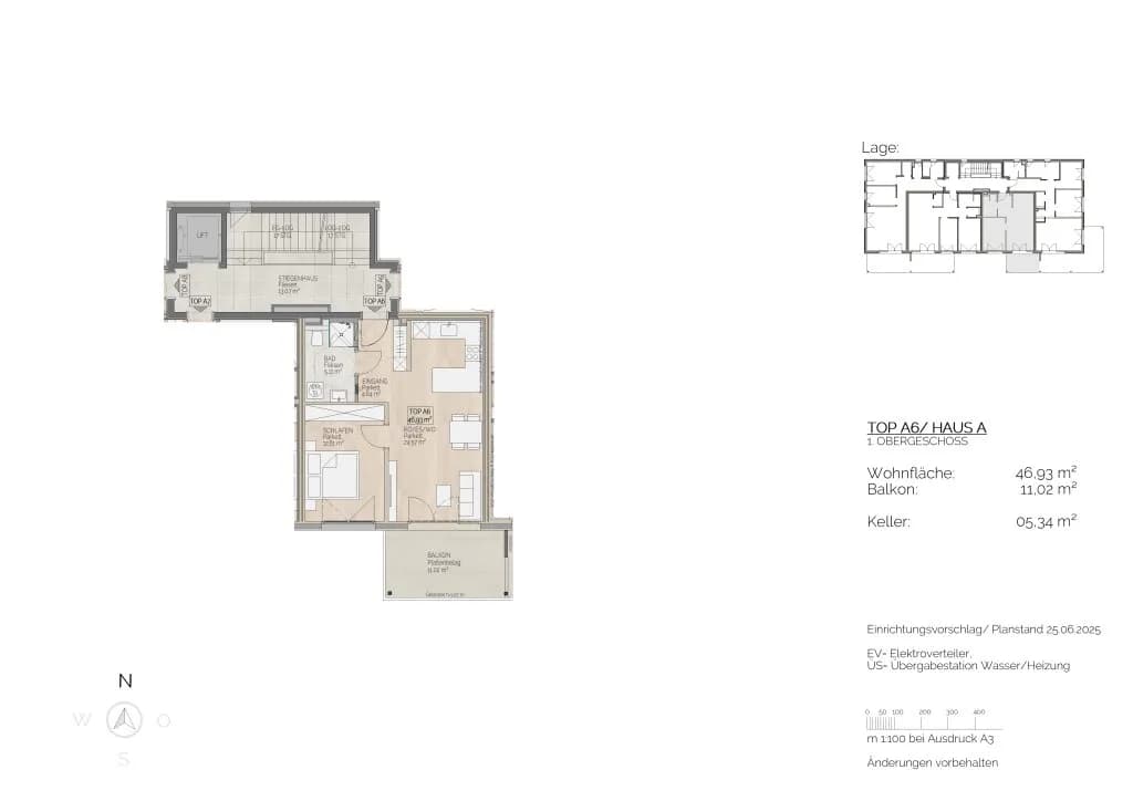 2-Zimmer-Wohnung kaufen in Vöcklabruck – 46,93 m², € 392.500 – Bild 4 von 5