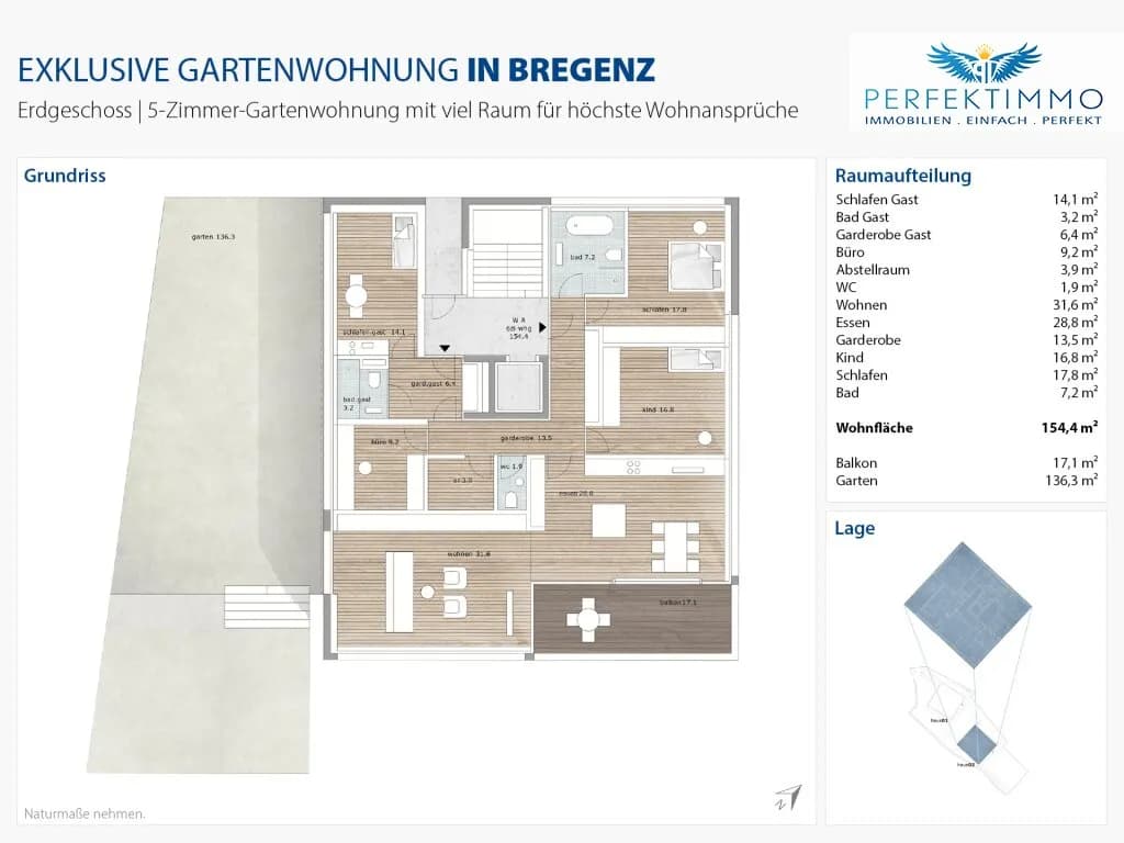 5-Zimmer-Wohnung kaufen in Bregenz – 154,4 m² – Bild 9 von 10