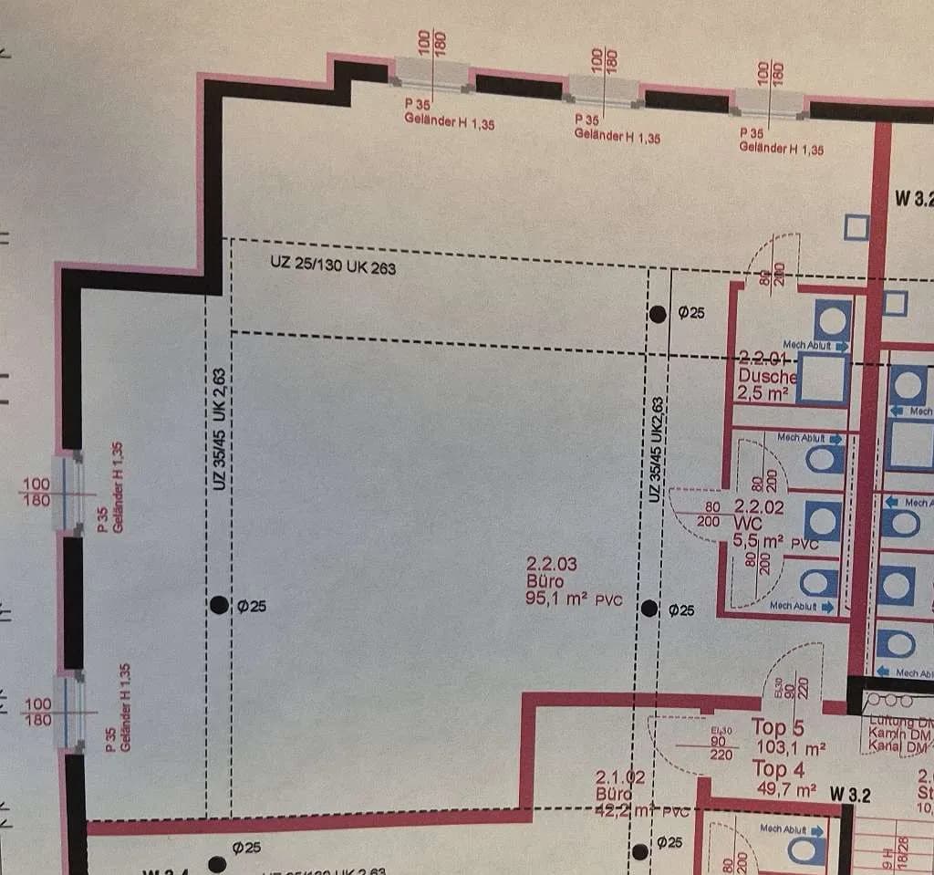 Gewerbeimmobilie mieten in Wien – 95 m², € 1.400